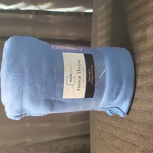 Fleece throw
